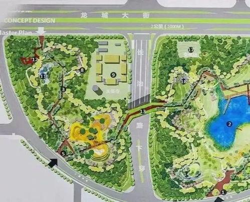 龙城公园最新爆料,绿意盎然，休闲新地标即将亮相